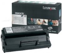 Lexmark 08A0478 Black High Yield Return Program Print Cartridge, Works with Lexmark E320 E322 and E322n Printers, 6000 standard pages Declared yield value in accordance with ISO/IEC 19752, New Genuine Original OEM Lexmark Brand (08A-0478 08A 0478 08-A0478 08A0478) 