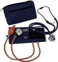 Mabis 09-361-241 Latex-Free MatchMates Sprague Rappaport-Type Combination Kit, Royal Black, Three bells, Two diaphragms, 3 different types of eartips for maximum comfort, The oversized, matching carrying case stores the stethoscope, accessories and quality MatchMates Sphygmomanometers with room to spare (09-361-241 09361241 09361-241 09-361241 09 361 241) 
