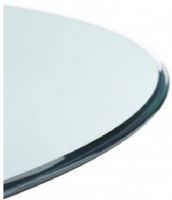 Bassett Mirror 0906EC Model 0906 Clear Glass Dinning Top, Size 60RD, Weight 150 pounds (0906-EC 0906 EC) 