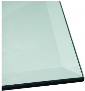Bassett Mirror 0938EC Model 0938 Rectangle Clear Glass Top, Size 44