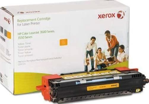 Xerox 006R01291 Toner Cartridge, Yellow Print Color, Laser Print Technoloy, 4000 Pages Typical Print Yield, For use with HP LaserJet Printers 3500, 3500N, 3550, UPC 095205612912 (006R01291 006R-01291 006R 01291)