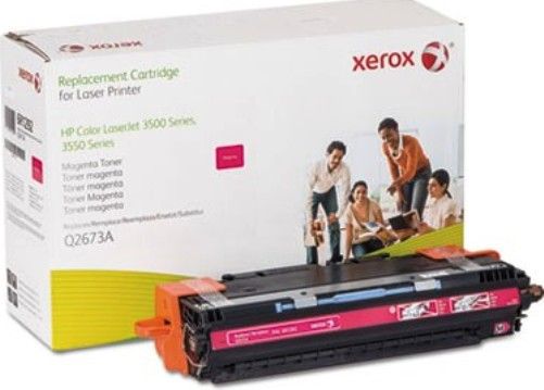 Xerox 006R01292 Toner Cartridge, Magenta Print Color, Laser Print Technoloy, 4000 Pages Typical Print Yield, For use with HP LaserJet Printers 3500, 3700, UPC 095205612929 (006R01292 006R-01292 006R 01292)