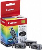 Canon 0957A003 model BCI-11BK Black Ink Tank, Inkjet Print Technology, Black Print Color, 30 Pages Duty Cycle, New Genuine Original OEM Canon, For use with Canon Printers BJC-50, BJC-55, BJC-55, BJC-70, BJC-80, BJC-85, BJC-85W and LR1 (0957 A003 0957-A003 0957A003 BCI-11BK BCI 11BK BCI11BK BCI11 BCI 11 BCI-11) 