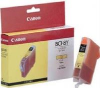 Canon 0981A003 Model BCI-8Y Yellow Ink Cartridge for use with Canon BJC-8500 Printer, New Genuine Original OEM Canon Brand, UPC 750845722826 (0981-A003 0981 A003 0981A-003 0981A 003 BCI8Y BCI 8Y) 