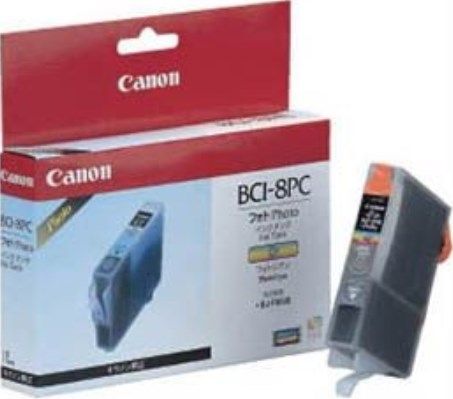 Canon 0983A003 Model BCI-8PC Photo Cyan Ink Cartridge for use with Canon BJC-8500 Printer, New Genuine Original OEM Canon Brand, UPC 750845722871 (0983-A003 0983 A003 0983A-003 0983A 003 BCI8PC BCI 8PC)