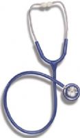 Mabis 10-404-010 Signature Series Stainless Steel Stethoscope, Adult, Blue, Features a deluxe stainless steel chestpiece, and a stainless steel dual inner-spring binaural, Color-coordinated nonchill ring and diaphragm retaining ring provide added patient comfort, Individually packaged in an attractive four-color, foam-lined box (10-404-010 10404010 10404-010 10-404010 10404010) 
