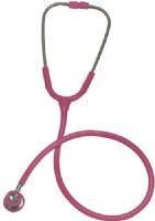 Mabis 10-408-093 Signature Series Stainless Steel Stethoscope, Infant, Pink, Unsurpassed quality and value, Color-coordinated nonchill ring and diaphragm retaining ring provide added patient comfort, Includes two extra sets of flexible eartips in two sizes and one extra diaphragm, Individually packaged in an attractive four-color, foam-lined box (10-408-093 10408093 10408-093 10-408093 10 408 093) 