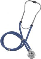 Mabis 10-414-010 Legacy Sprague Rappaport-Type Stethoscope, Boxed, Adult, Blue, Includes: five interchangeable chestpieces – three bells (adult, medium and infant) and two diaphragms (small and large) for a custom examination; plus three different sized eartips (10-414-010 10414010 10414-010 10-414010 10 414 010) 