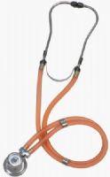 Mabis 10-414-050 Legacy Sprague Rappaport-Type Stethoscope, Boxed, Adult, Orange, Includes: five interchangeable chestpieces – three bells (adult, medium and infant) and two diaphragms (small and large) for a custom examination; plus three different sized eartips (10-414-050 10414050 10414-050 10-414050 10 414 050) 