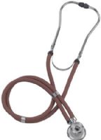 Mabis 10-419-070 Legacy Sprague Rappaport-Type Stethoscope, Slider Pack, Adult, Burgundy, Includes: five interchangeable chestpieces – three bells (adult, medium and infant) and two diaphragms (small and large) for a custom examination; plus three different sized eartips, Heavy-walled 22” vinyl tubing blocks out extraneous sounds, Peghook slider-pack style packaging (10-419-070 10419070 10419-070 10-419070 10 419 070) 