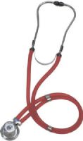 Mabis 10-414-080 Legacy Sprague Rappaport-Type Stethoscope, Boxed, Adult, Red, Includes: five interchangeable chestpieces – three bells (adult, medium and infant) and two diaphragms (small and large) for a custom examination; plus three different sized eartips (10-414-080 10414080 10414-080 10-414080 10 414 080) 