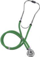 Mabis 10-414-120 Legacy Sprague Rappaport-Type Stethoscope, Boxed, Adult, Green, Includes: five interchangeable chestpieces – three bells (adult, medium and infant) and two diaphragms (small and large) for a custom examination; plus three different sized eartips (10-414-120 1414120 10414-120 10-414120 10 414 120) 