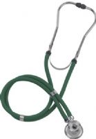 Mabis 10-414-250 Legacy Sprague Rappaport-Type Stethoscope, Boxed, Adult, Hunter Green, Includes: five interchangeable chestpieces – three bells (adult, medium and infant) and two diaphragms (small and large) for a custom examination; plus three different sized eartips (10-414-250 10414250 10414-250 10-414250 10 414 250) 