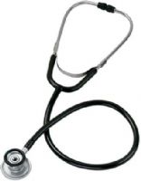 Mabis 10-420-020 Legacy Sprague LC Rappaport-Type Stethoscope, Adult, Black, Heavy-walled 22” vinyl single tubing blocks out extraneous sounds and eliminates noise of dual tubes rubbing. Includes: five interchangeable chest pieces – two diaphragms and three bells; plus three different sized eartips, Binaural with attractive satin finish (10-420-020 10420020 10420-020 10-420020 10 420 020) 