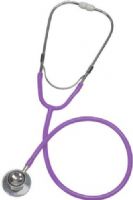 Mabis 10-426-110 Spectrum Dual Head Stethoscope, Adult, Boxed, Lavender, Individually packaged in an attractive four-color, foam-lined box, Includes binaural, lightweight anodized aluminum chestpiece, 22” vinyl Y-tubing, spare diaphragm and pair of mushroom eartips, Latex-free, Length: 30" (10-426-110 10426110 10426-110 10-426110 10 426 110) 