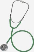 Mabis 10-426-120 Spectrum Dual Head Stethoscope, Adult, Boxed, Green, Individually packaged in an attractive four-color, foam-lined box, Includes binaural, lightweight anodized aluminum chestpiece, 22” vinyl Y-tubing, spare diaphragm and pair of mushroom eartips, Latex-free, Length: 30" (10-426-120 10426120 10426-120 10-426120 10 426 120) 