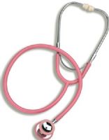 Mabis 10-432-095 Caliber Dual Head Stethoscope, Pediatric, Boxed, Pink, Specifically designed and sized to fit the needs of children and newborns, Features a uniquely raised diaphragm for greater sound amplification, The Caliber Series also offers a color coordinated snap-on diaphragm retaining ring and non-chill ring (10-432-095 10432095 10432-095 10-432095 10 432 095) 