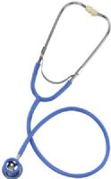 Mabis 10-432-105 Caliber Dual Head Stethoscope, Pediatric, Boxed, Light Blue, Specifically designed and sized to fit the needs of children and newborns, Features a uniquely raised diaphragm for greater sound amplification, The Caliber Series also offers a color coordinated snap-on diaphragm retaining ring and non-chill ring (10-432-105 10432105 10432-105 10-432105 10 432 105) 
