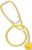 Mabis 10-448-130 Dispos-A-Scope w/ Plastic Binaural, Yellow, Remarkable acoustic performance, Features a plastic binaural and ultra sensitive plastic chestpiece, 30” Y-tubing, Latex-free (10-448-130 10448130 10448-130 10-448130 10 448 130) 