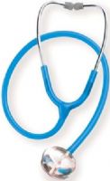 Mabis 10-460-290 CrystalScope Stethoscope, Adult, Blue Topaz, The acrylic chestpiece can be personalized with pictures, logos or even stickers; change pictures easily by simply unscrewing the metal diaphragm retaining ring and inserting a photo (10-460-290 10460290 10460-290 10-460290 10 460 290) 