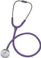 Mabis 10-460-310 CrystalScope Stethoscope, Adult, Amethyst, The acrylic chestpiece can be personalized with pictures, logos or even stickers; change pictures easily by simply unscrewing the metal diaphragm retaining ring and inserting a photo (10-460-310 10460310 10460-310 10-460310 10 460 310) 