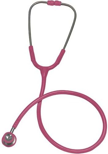 Mabis 10-408-093 Signature Series Stainless Steel Stethoscope, Infant, Pink, Unsurpassed quality and value, Color-coordinated nonchill ring and diaphragm retaining ring provide added patient comfort, Includes two extra sets of flexible eartips in two sizes and one extra diaphragm, Individually packaged in an attractive four-color, foam-lined box (10-408-093 10408093 10408-093 10-408093 10 408 093)