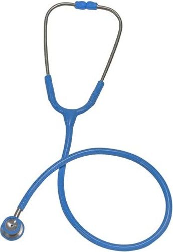 Mabis 10-408-103 Signature Series Stainless Steel Stethoscope, Infant, Light Blue, Unsurpassed quality and value, Color-coordinated nonchill ring and diaphragm retaining ring provide added patient comfort, Includes two extra sets of flexible eartips in two sizes and one extra diaphragm, Individually packaged in an attractive four-color, foam-lined box (10-408-103 10408103 10-408103 10408-103 10 408 103)