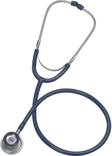 Mabis 10-420-240 Legacy Sprague LC Rappaport-Type Stethoscope, Adult, Navy Blue, Heavy-walled 22 vinyl single tubing blocks out extraneous sounds and eliminates noise of dual tubes rubbing. Includes: five interchangeable chest pieces  two diaphragms and three bells; plus three different sized eartips, Binaural with attractive satin finish (10-420-240 10420240 10420-240 10-420240 10 420 240)