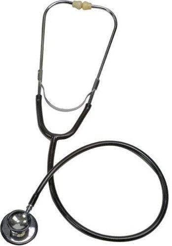 Mabis 10-422-020 Caliber Dual Head Stethoscope, Adult, Boxed, Black, The Caliber Seriesoffers a color coordinated snap-on diaphragm retaining ring and nonchill ring, Die-cast zinc alloy, chrome-plated chestpiece, Latex-free, Length: 30