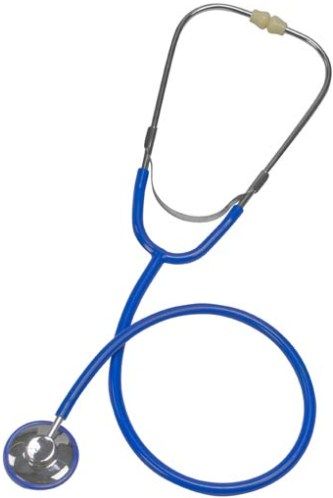 Mabis 10-450-010 Nurse Mates TimeScope Stethoscope, Adult, Slider Pack, Blue, The quality stethoscope is made of lightweight aluminum. Features a binaural and 22 vinyl Y-tubing (10-450-010 10450010 10450-010 10-450010 10 450 010)