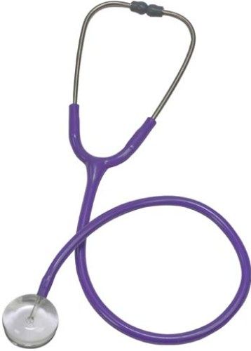 Mabis 10-460-310 CrystalScope Stethoscope, Adult, Amethyst, The acrylic chestpiece can be personalized with pictures, logos or even stickers; change pictures easily by simply unscrewing the metal diaphragm retaining ring and inserting a photo (10-460-310 10460310 10460-310 10-460310 10 460 310)