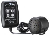 HydroWave 100038-07P Mini System Package, Electronic feeding stimulator, Portable package, Two most popular sounds (Passive & Frenzy), Produces sounds of baitfish and predatory fish, Stimulates a competitive reaction in predatory fish nearby, Tactile Sound Transmissions (TST), Finely tuned amplifier, UPC 853333003398 (10003807P 100038 07P 100-038-07P) 