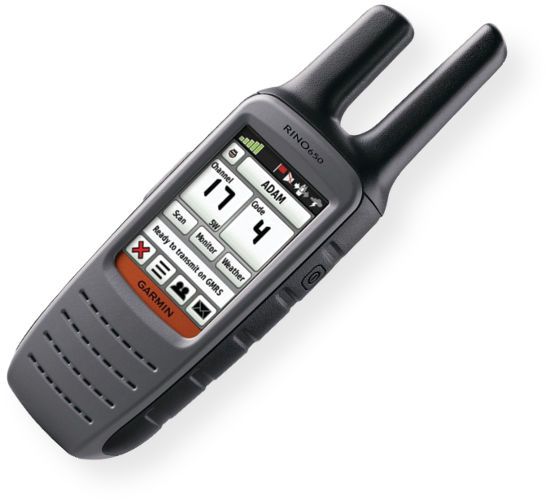 Garmin 010-00928-01 Rino 650 GPS Receiver Plus FRS/GMRS Radio, Display size 1.43
