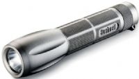 Bushnell 10-0200C LED Flashlight, Gunmetal Grey, 4.6-Inch Length, Powerful 3-watt Luxeon LED with piercing 30-lumen output, 10x brighter than standard LED’s, 100,000-hour LED life, 2.5-hour continuous run time, Rotating head with high, S.O.S. and safety strobe settings, S.O.S. signal visible for more than 2 miles, UPC 029757100207 (100200C 10 0200C 100-200C 10-0200 100200) 