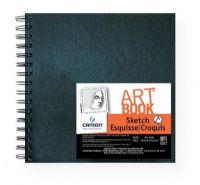 Canson 100510426 ArtBook-Artist Series 6" x 6" Wirebound Sketchbook; Acid-free 65lb/96g sketch paper; Sturdy, acid-free, chip and scratch-resistant covers; Wirebound; 80-sheet; 6" x 6"; Shipping Weight 0.45 lb; Shipping Dimensions 6.00 x 6.00 x 0.4 in; UPC 030674082996 (CANSON100510426 CANSON-100510426 ARTBOOK-ARTIST-SERIES-100510426 ARTWORK) 