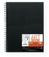 Canson 100510429 ArtBook Artist Serie 9" x 12" Wirebound Sketchbook; Acid-free 65lb/96g sketch paper; Sturdy, acid-free, chip and scratch-resistant covers; Wirebound; 80-sheet; 9" x 12"; Shipping Weight 1.80 lbs; Shipping Dimensions 12.00 x 9.00 x 0.40 inches; EAN 3148955712009 (CANSON100510429 CANSON-100510429 SKETCHING DRAWING) 