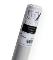 Canson 100510823 Foundation Series 18" x 8yd Tracing Roll; Exceptionally transparent; Smooth surface suitable for pencil, ink, and markers; Resistant to scraping; 25 lb/40g; Acid-free; 18" x 8yd Roll; Formerly item #C701-220; Shipping Weight 1.00 lb; Shipping Dimensions 18.00 x 1.63 x 1.63 in; EAN 3148955723050 (CANSON100510823 CANSON-100510823 FOUNDATION-SERIES-100510823 ARTWORK) 