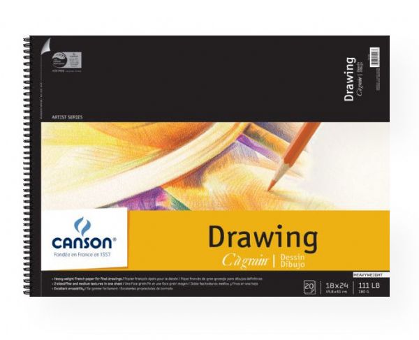 Canson 100510889 A Grain-Artist Series 18