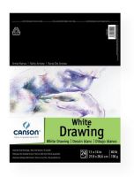 Canson 100510891 Artist Series 11" x 14" Drawing Sheet Pad; Very fine texture for detailed drawings; Bright white for vibrant colors; Erasable; Pads have 24 micro-perforated true size sheets; 80 lb/130g; Acid-free; 11" x 14"; Formerly item #C702-2231; Shipping Weight 1.00 lb; Shipping Dimensions 15.00 x 11.00 x 0.25 in; EAN 3148955724910 (CANSON100510891 CANSON-100510891 ARTIST-SERIES-100510891 ARTWORK) 