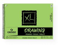 Canson 100510917 XL 18" x 24" Drawing Pad (Side Wire); Smooth surface; Manufactured with a surface sizing that allows the paper to be erased cleanly; Micro-perforated true size sheets; 70 lb/114g; Acid-free; Side wire bound pad; 30 sheets; 18" x 24"; Formerly item #C702-2404; Shipping Weight 3.00 lb; Shipping Dimensions 25.00 x 18.00 x 0.29 in; EAN 3148955725566 (CANSON100510917 CANSON-100510917 XL-100510917 DRAWING) 