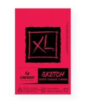 Canson 100510938 XL 5.5" x 8.5" Sketch Pad (Fold Over); Sketch paper with a medium tooth surface; Manufactured with a surface sizing that allows the paper to be erased cleanly; 50 lb/74g; Acid-free; 100 sheets; Fold over bound 5.5" x 8.5"; Formerly item #C702-2440; Shipping Weight 0.01 lb; Shipping Dimensions 8.5 x 5.5 x 0.51 in; EAN 3148955726167 (CANSON100510938 CANSON-100510938 XL-100510938 ARTWORK) 