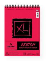 Canson 100510939 XL 9" x 12" Sketch Pad (Top Wire); Sketch paper with a medium tooth surface; Manufactured with a surface sizing that allows the paper to be erased cleanly; 50 lb/74g; Acid-free; 100 sheets; Top wire bound 9" x 12"; Formerly item #C702-2441; Shipping Weight 1.00 lb; Shipping Dimensions 13.5 x 9.00 x 0.53 in; EAN 3148955726198 (CANSON100510939 CANSON-100510939 XL-100510939 ARTWORK) 