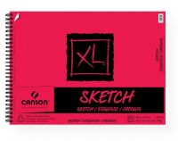 Canson 100510940 XL 18" x 24" Sketch Pad (Side Wire); Sketch paper with a medium tooth surface; Manufactured with a surface sizing that allows the paper to be erased cleanly; 50 lb./74g; Acid-free; 50 sheets; Side wire bound 18" x 24"; Formerly item #C702-2442; Shipping Weight 3.00 lb; Shipping Dimensions 24.00 x 18.00 x 0.31 in; EAN 3148955726228 (CANSON100510940 CANSON-100510940 XL-100510940 SKETCHING) 