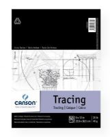 Canson 100510960 Foundation Series 9" x 12" Tracing Paper Pad; Exceptionally transparent; Smooth surface suitable for pencil, ink, and markers; Resistant to scraping; 25 lb/40g; Acid-free; 9" x 12", 50-sheet fold over bound pad; Formerly item #C702-321; Shipping Weight 0.55 lb; Shipping Dimensions 12.00 x 9.00 x 0.16 in; EAN 3148955726730 (CANSON100510960 CANSON-100510960 FOUNDATION-SERIES-100510960 ARTWORK) 