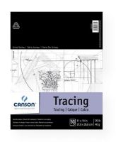 Canson 100510961 Foundation Series 11" x 14" Tracing Paper Pad; Exceptionally transparent; Smooth surface suitable for pencil, ink, and markers; Resistant to scraping; 25 lb/40g; Acid-free; 11" x 14", 50-sheet fold over bound pad; Formerly item #C702-322; Shipping Weight 1.00 lb; Shipping Dimensions 14.00 x 11.00 x 0.16 in; EAN 3148955726761 (CANSON100510961 CANSON-100510961 FOUNDATION-SERIES-100510961 ARTWORK) 
