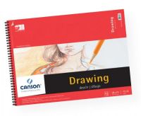 Canson 100510981 Foundation Series 18" x 24" Foundation Drawing Pad; Suitable for final drawings; Fine surface, erases cleanly and blends smoothly; Good surface for charcoal, pastel, pencil, pen, even light washes; 70lb/115g; Acid-free; 30 sheets; 18" x 24"; Formerly item #C702-4159; Shipping Weight 4.00 lb; Shipping Dimensions 25.00 x 18.00 x 0.4 in; EAN 3148955727270 (CANSON100510981 CANSON-100510981 FOUNDATION-SERIES-100510981 DRAWING) 