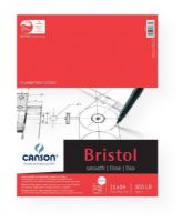 Canson 100511014 Foundation Series 11" x 14" Foundation Bristol Sheet Pad; Heavyweight, exceptionally smooth, bright white surface for fine work in pen and technical drawings; 100 lb/260g; Acid-free; Formerly item #C702-4601; Shipping Weight 1.00 lb; Shipping Dimensions 11.00 x 14.00 x 0.25 in; EAN 3148955728147 (CANSON100511014 CANSON-100511014 FOUNDATION-SERIES-100511014 DRAWING ARTWORK ARCHITECTURE) 
