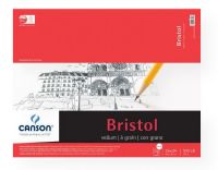 Canson 100511021 Foundation Series 19" x 24" Foundation Bristol Sheet Pad; Heavyweight, textured surface; Perfect for finished pencil drawings, subtle gradations of value, and the bright white color provides high contrast which is great when scanning artwork for digital reproduction; 100 lb/260g; Acid-free; Formerly item #C702-4608; Shipping Weight 3.00 lb; Shipping Dimensions 19.00 x 24.00 x 0.25 in; EAN 3148955728321 (CANSON100511021 CANSON-100511021 FOUNDATION-SERIES-100511021 DRAWING) 