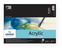 Canson 100511036 Montval 12" x 16" Acrylic Sheet Pad; Heavy-weight textured paper stays flat; will not buckle; Ready for use with aqueous media, no need for gesso or other preparation; Sized to provide ideal level of absorbency for aqueous media; 185 lb/400g; Acid-free; Formerly item #C702-6221; Shipping Weight 1.00 lb; Shipping Dimensions 12.00 x 16.00 x 0.34 in; EAN 3148955728710 (CANSON100511036 CANSON-100511036 MONTVAL-100511036 ACRYLIC PAINTING) 