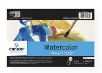Canson 100511062 Montval-Artist Series 6" x 9" Watercolor Cold Press Block Pad 140lb/300g; French paper performs beautifully with all wet media; Surface withstands scraping, erasing, and repeated washes; Mould made; Acid-free; Formerly item #C702-691; Block, 15 cold press sheets, 6" x 9"; 140lb/300g; Shipping Weight 0.01 lb; Shipping Dimensions 6.00 x 9.00 x 0.4 in; EAN 3148955729434 (CANSON100511062 CANSON-100511062 MONTVAL-ARTIST-SERIES-100511062 ARTWORK) 